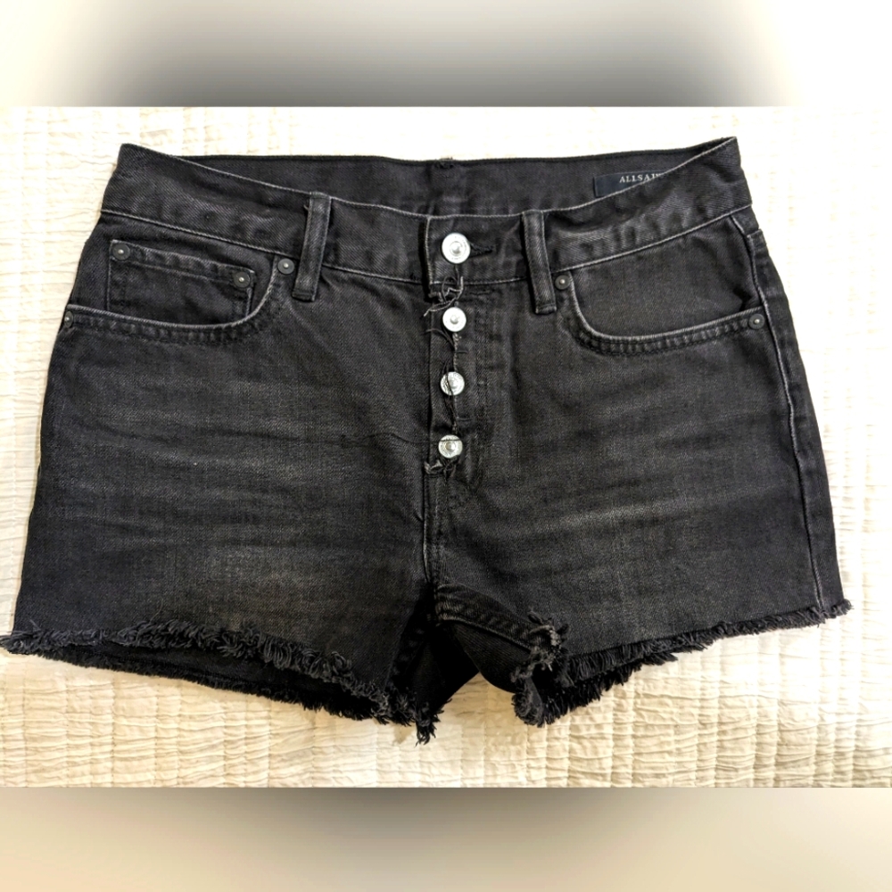 ALL SAINTS Denim Shorts